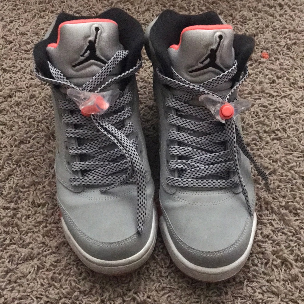 Jordan’s grey pink and black